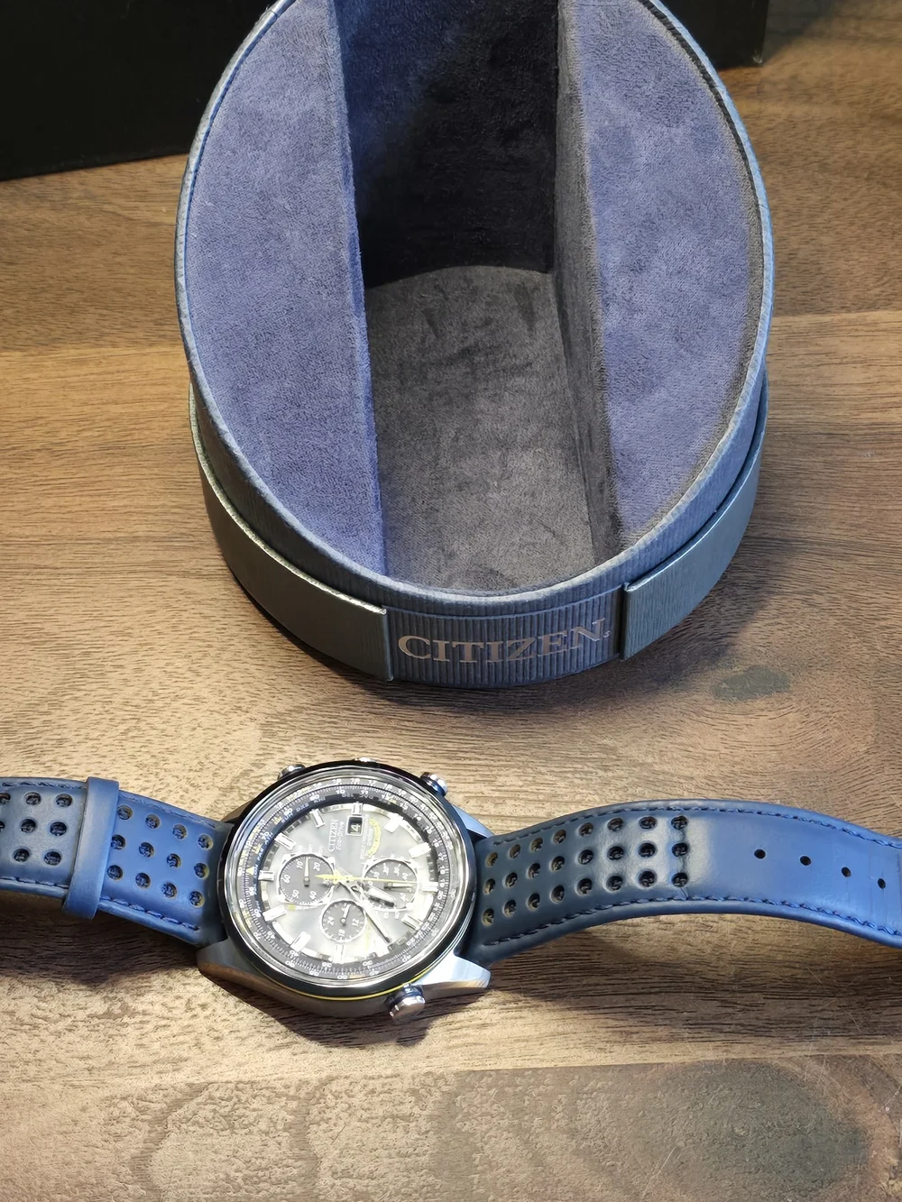 Citizen Eco-Drive World Chronograph Blue Angels Watch